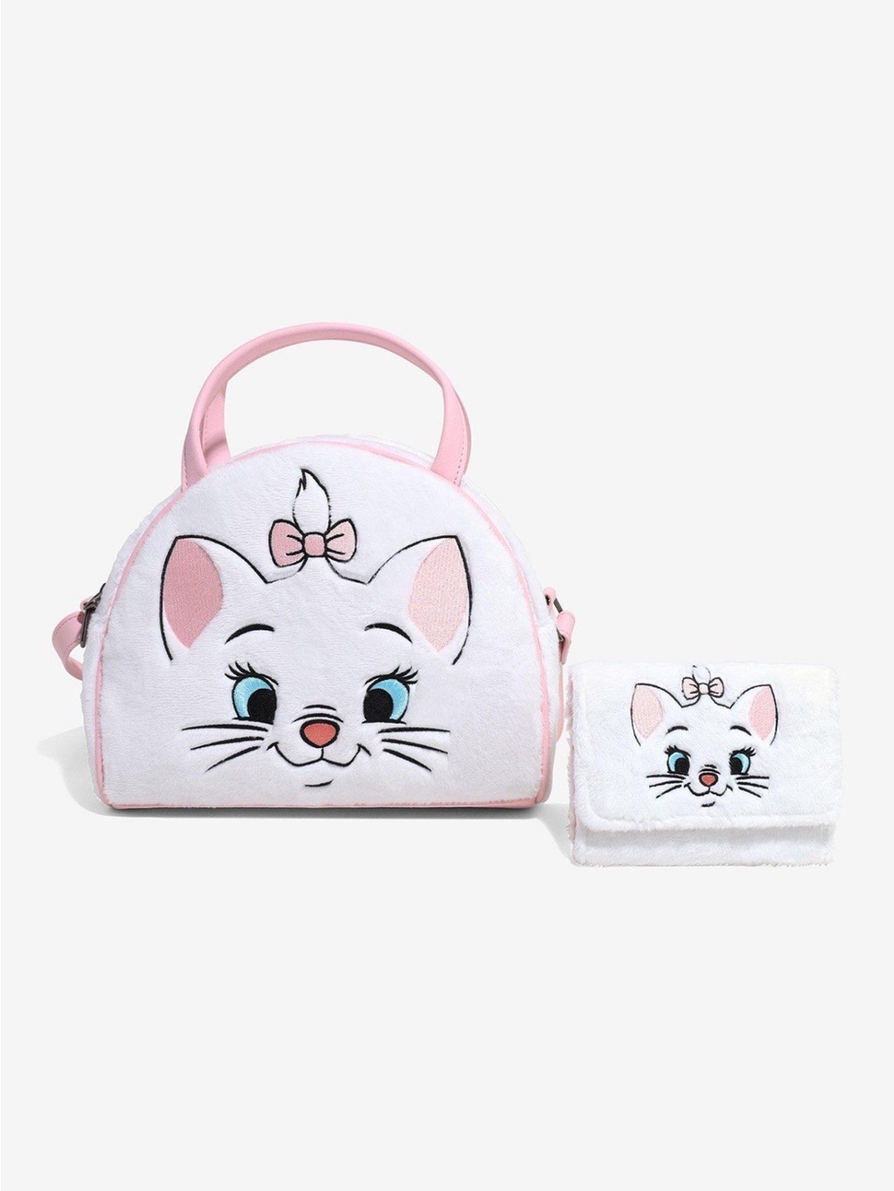 Loungefly Disney The Aristocats Marie Dome Crossbody Bag & Mini Flap Wallet *NEW